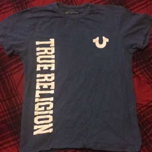 True Religion blue shirt for boys